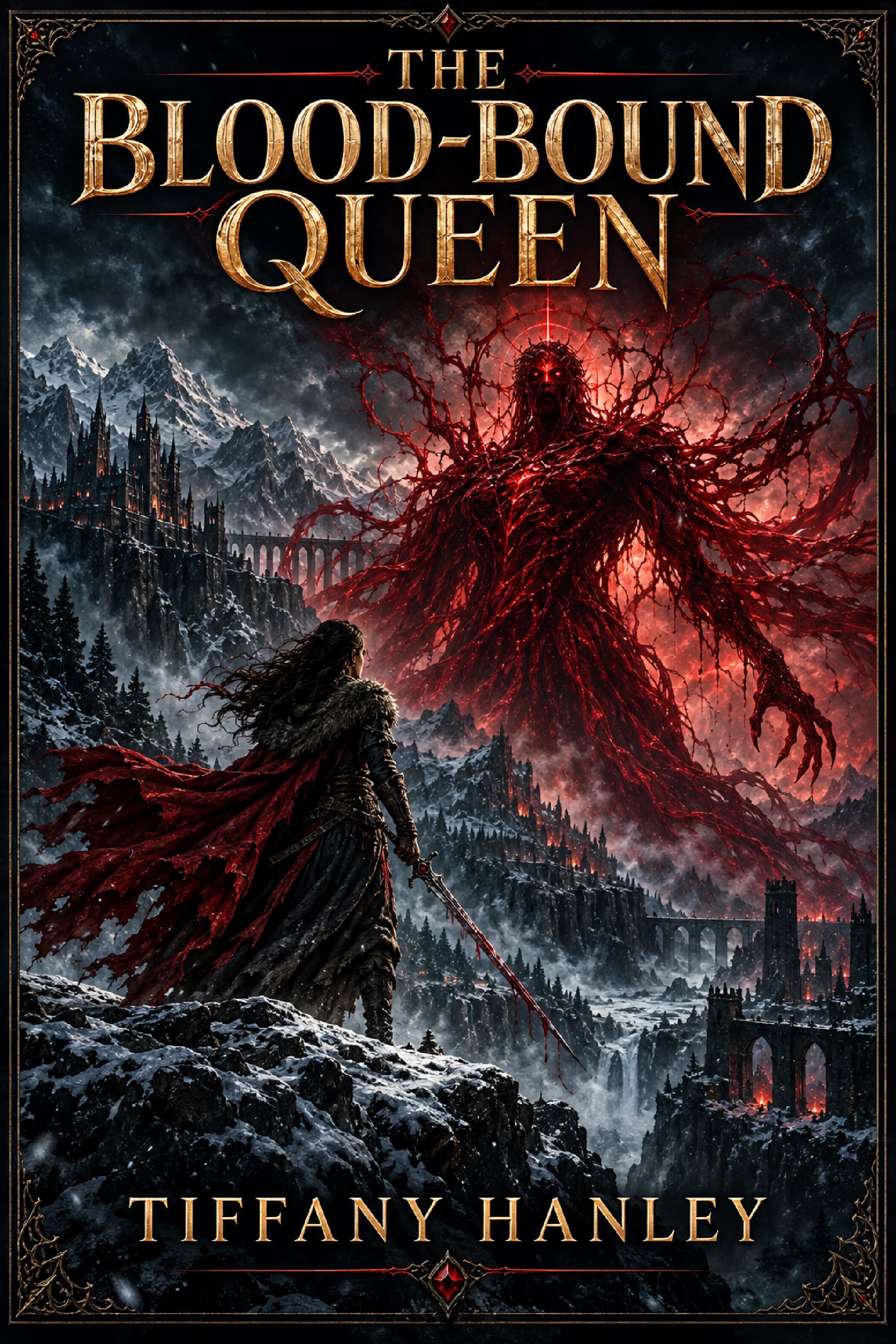 The Blood-Bound Queen — Front Cover